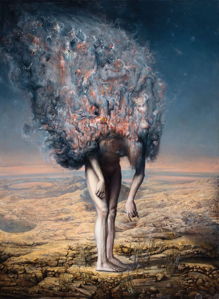 Agostino Arrivabene, L'inaudibile II, 2022. Collezione Agostino Arrivabene