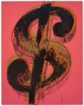 Andy Warhol, Dollar Sign (1981). Courtesy of Christie's Images Ltd.