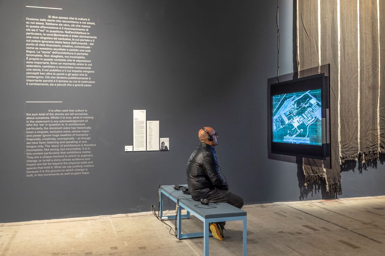 Aziza Chaouni Projects, Modern West Africa Recorded. 18. Mostra Internazionale di Architettura - La Biennale di Venezia, The laboratory of the Future. Photo Marco Zorzanello. Courtesy La Biennale di Venezia