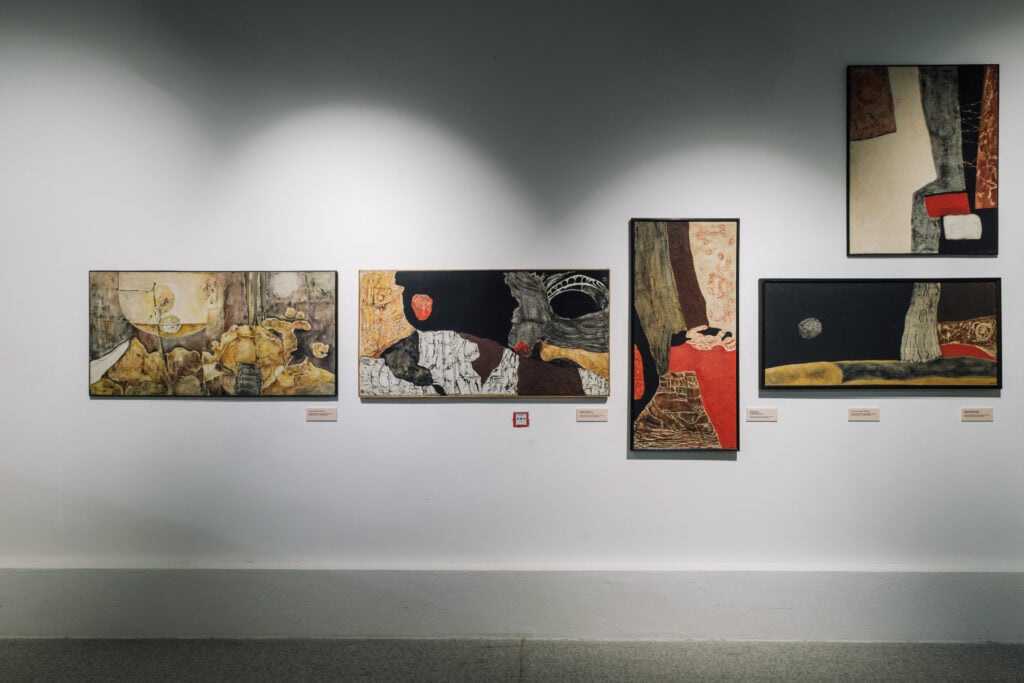 Le pitture surrealiste di Bona de Mandiargues in mostra al Museo Nivola in Sardegna 