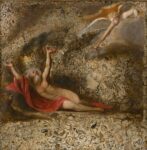 Carlo Maria Lamparelli (Roma o Spello 1654-1727), Visione di San Girolamo. Spoleto, Fondazione Marignoli di Montecorone