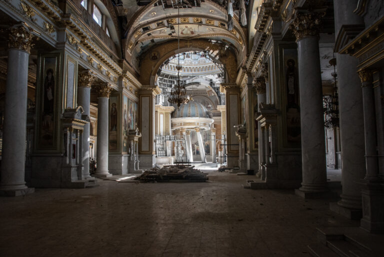 Cattedrale Odessa 4 L'Italia si dà da fare in Ucraina per la ricostruzione di Odessa