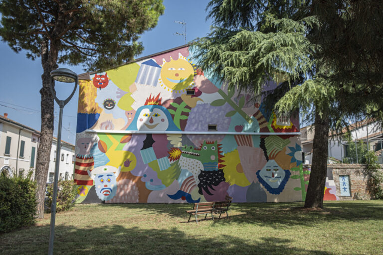 Dal museo al paesaggio, street art Cotignola, Emilia Romagna