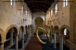Fabrizio Plessi, Plessi sposa Brixia, installation view at Museo di Santa Giulia, Brescia, 2023. Photo Petrò Gilberti