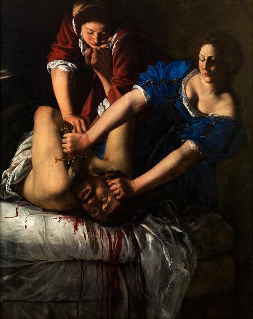 Gentileschi Artemisia Judith Beheading Holofernes Naples In arrivo grande mostra di Artemisia Gentileschi al Palazzo Ducale di Genova