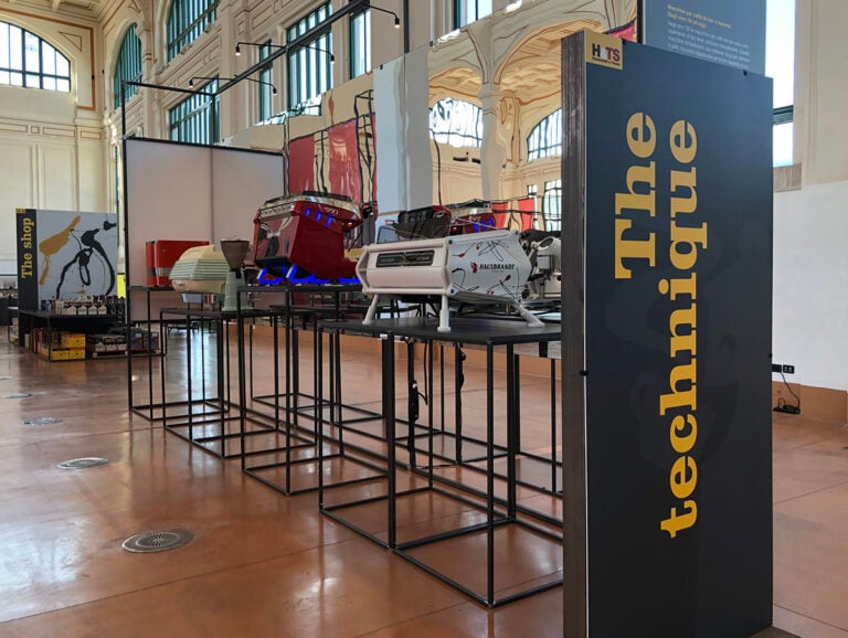 Hausbrandt e Trieste, installation view at Salone degli Incanti, Trieste, 2023. Photo Marta Santacatterina