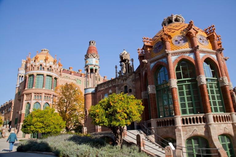 Hospital de la Santa Creu i Sant Pau. Credits Nani Arenas