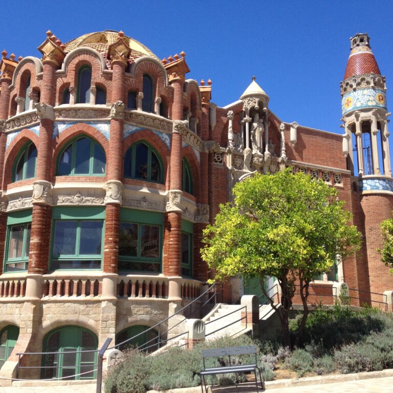 Hospital de la Santa Creu i Sant Pau. Photo Dario Bragaglia