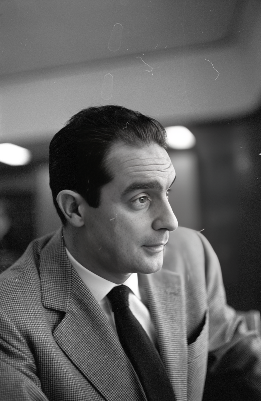 Italo Calvino a Oslo nel 1961. Photo Johan Brun