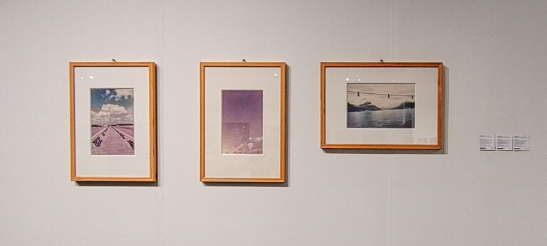 Opere di Luigi Ghirri in mostra negli spazi di Montrasio Arte a Photofairs. Foto: Maurita Cardone