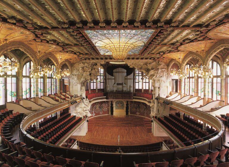 Palau de la Música Catalana di Domènech i Montaner, credits Imagen M.A.S.