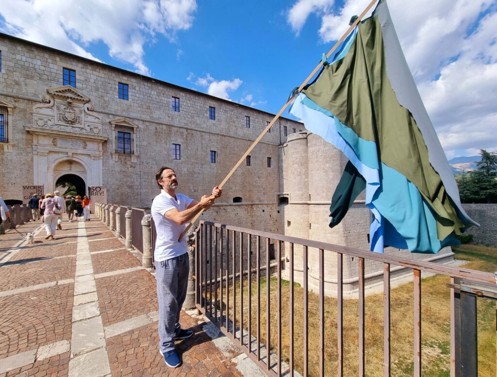 Panorama LAquila Gianni Caravaggio alla Fortezz L’Aquila capitale dell’arte per un weekend grazie a Panorama