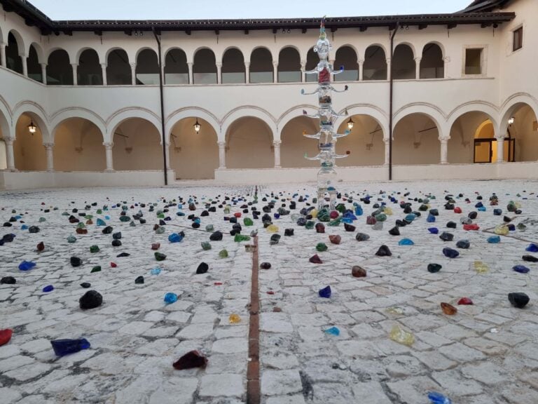 Pascal Marthine Tayou, Panorama, L'Aquila, 2023