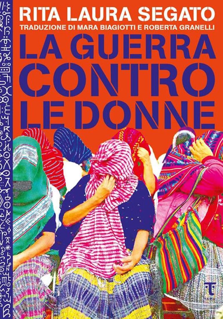 Rita Laura Segato, La guerra contro le donne, copertina