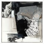 Robert Rauschenberg Sundog 1962 silkscreen painting 60 x 60 inches. Estimate on request Sotheby's batte Christie's e conquista la collezione Landau. Mega asta prevista per l'autunno