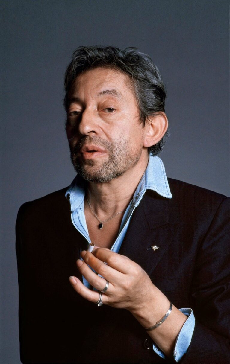 Serge Gainsbourg. Photo Tony Frank