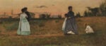 Silvestro Lega, I fidanzati 1869. Milano, Museo Nazionale Scienza e Tecnologia