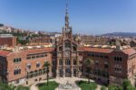 Vista aerea Hospital de la Santa Creu i Sant Pau. Credits AL PHT Air Picture TAVISA