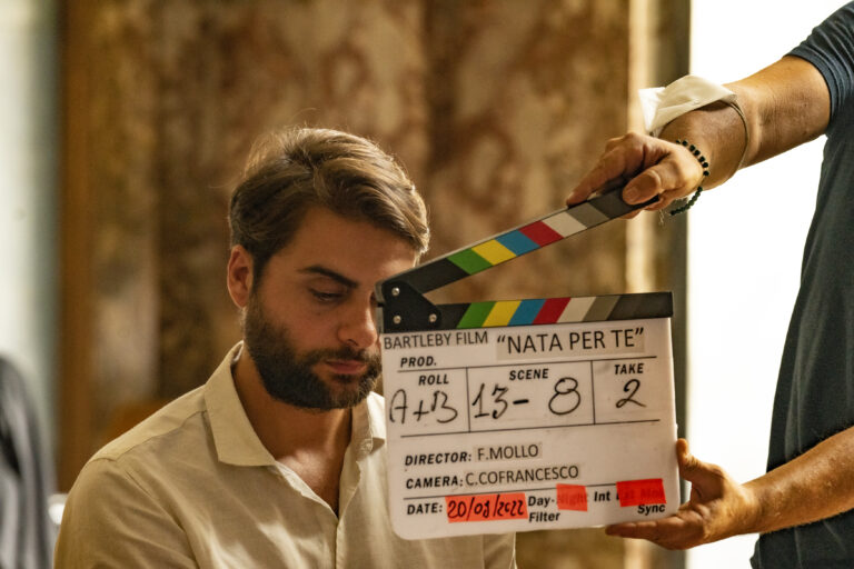 Set del film "Nata per te" di Fabio Mollo. Foto di Gianni Fiorito