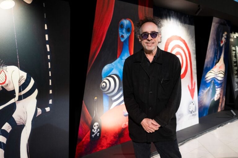 Tim Burton alla mostra Il mondo di Tim Burton al Museo del Cinema di Torino