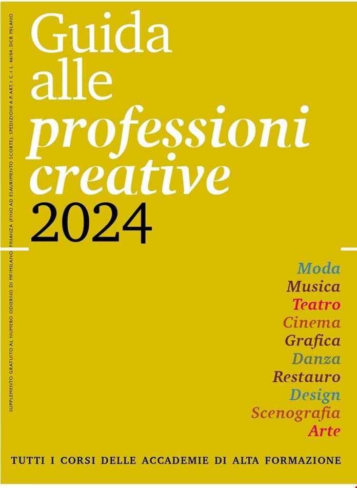 Cover Guida Campus alle Professioni Creative 2024