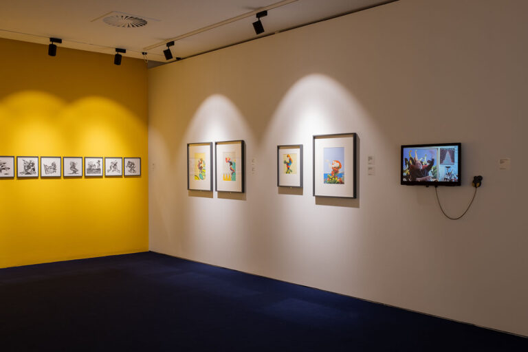 Lorenzo Mattotti. Storie, ritmi, movimenti © Fondazione Brescia Musei. Photo Alberto Mancini