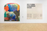 Veduta dell'installazione della mostra Pittura italiana oggi. Photo di Piercarlo Quecchia DSL Studio © Triennale Milano