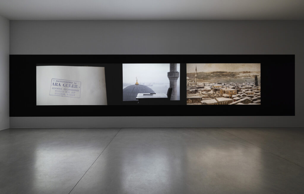Ali Kazma, A House of Ink, installation view at Galleria Francesca Minini, Milano, 2023. Photo Andrea Rossetti