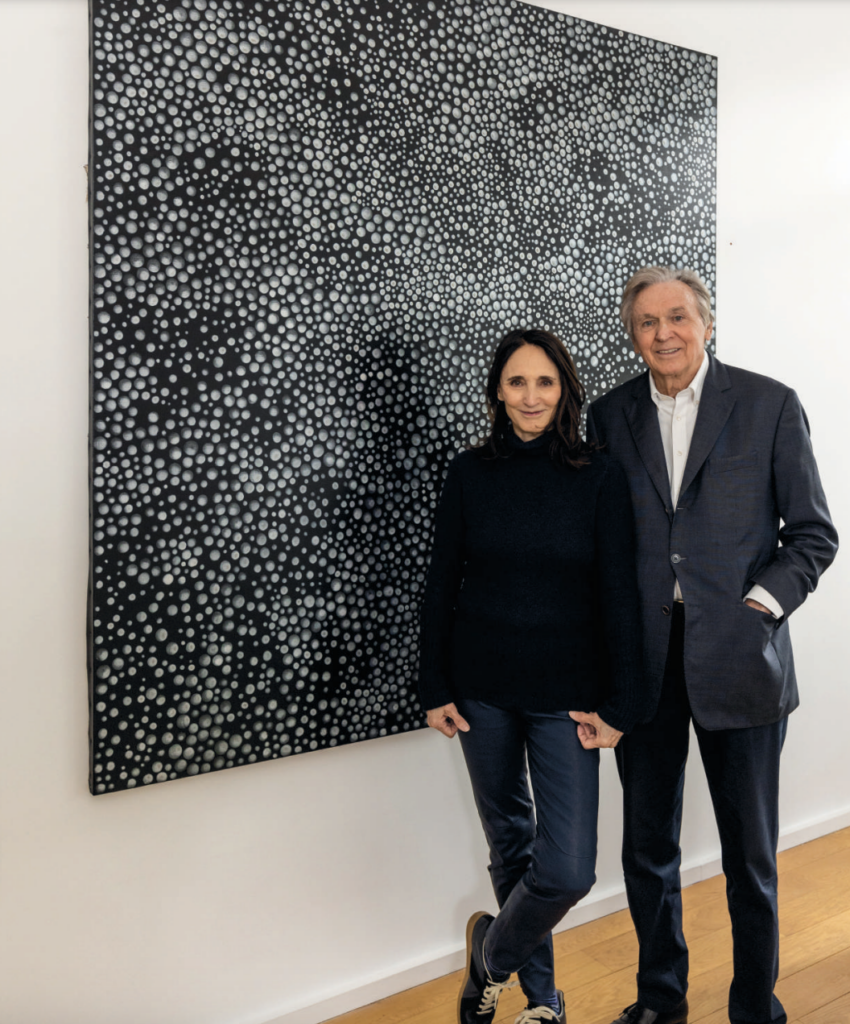Anne and Wolfgang Titze, Parigi, 2023. Courtesy Christie's Images Ltd. © Yayoi Kusama. Photo © All rights reserved