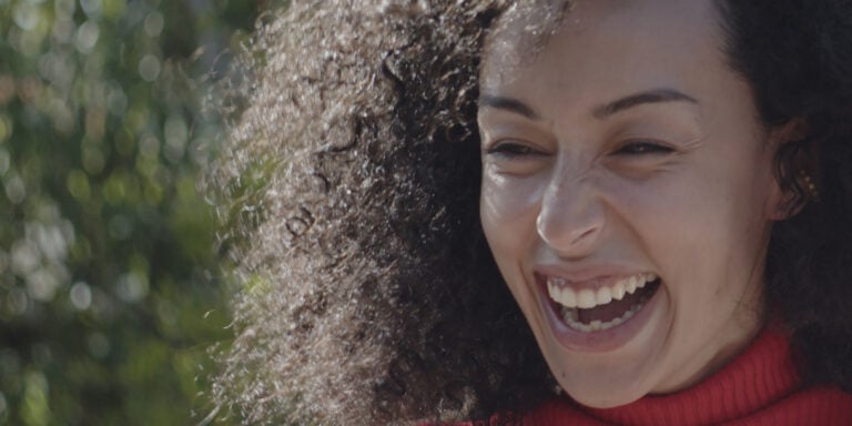 Anouk Chambaz, Mon rire est cascade, 2023, video, 3’. Courtesy l’artista e Rasoir Bouée