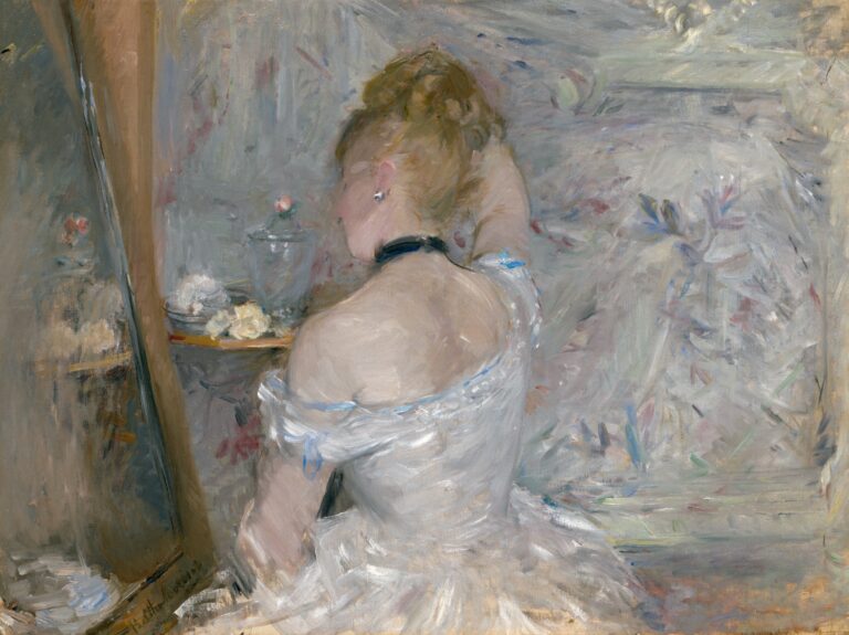 Berthe Morisot, Femme à sa toilette, vers 1875-1880. The Art Institute of Chicago, fonds Stickney © Chicago, The Art Institute. Courtesy The Art Institute