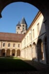 Cluny. Il chiostro dell'Abbazia. ©Photo Dario Bragaglia