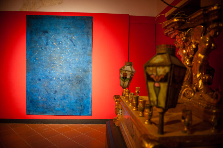 Concetta Modica, La Notte di Sant'Anna, 2023. L'opera inserita nelle collezioni d'arte sacra del Museo Civico di Castelbuono