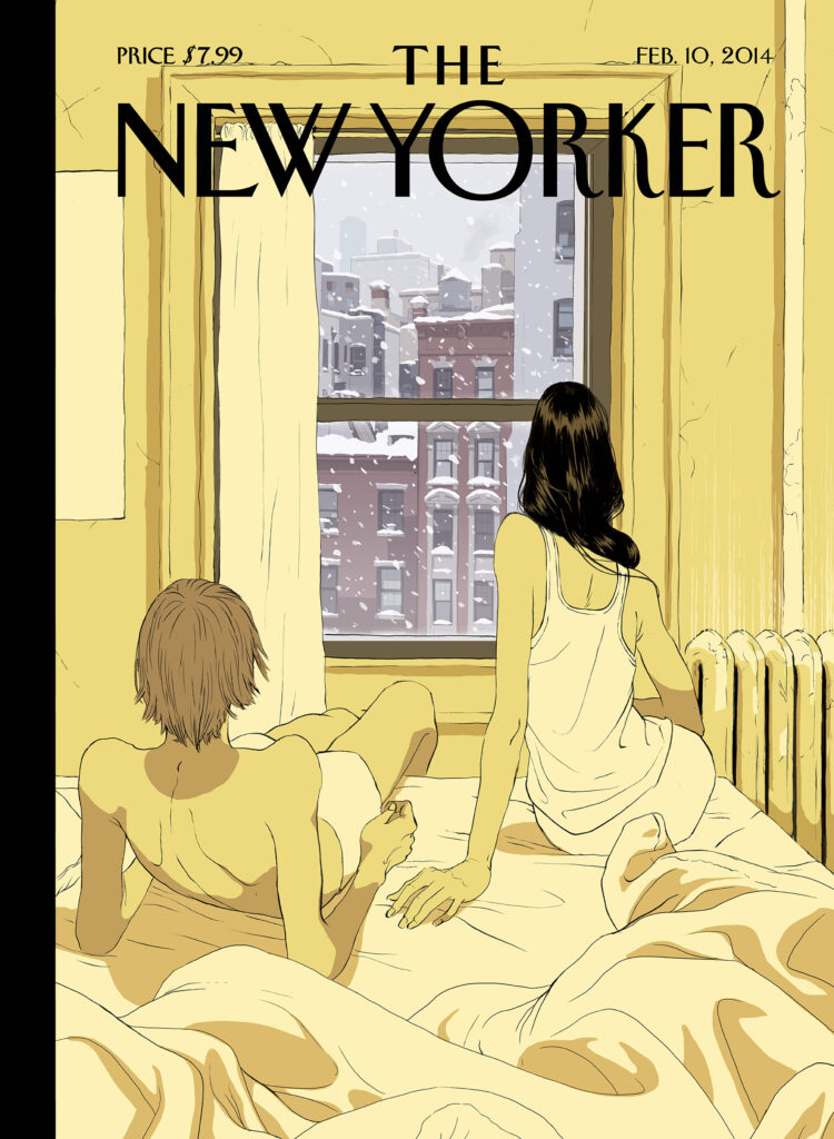 Credit Tomer Hanuka, copertina per The New Yorker