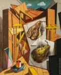 Interno metafisico con testa di cavallo, olio su tela, 1968, Fondazione Giorgio e Isa de Chirico, © GIORGIO DE CHIRICO, by SIAE
