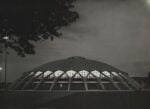 Esterno notte Palazzetto dello Sport, 1960. Courtesy Fondation Pier Luigi Nervi Project