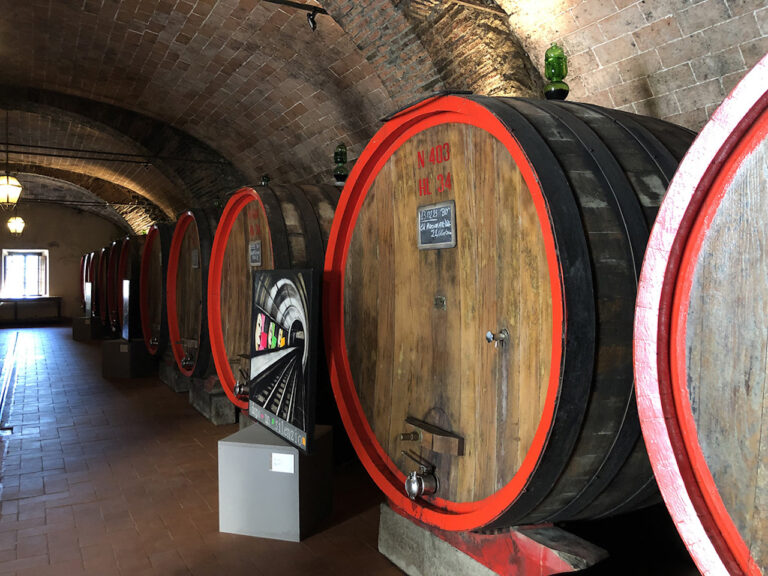 Fabio Calvetti & Armando Xhomo, Dialoghi paralleli, installation view at Castello di Albola, Chianti, 2023. Photo Marta Santacatterina