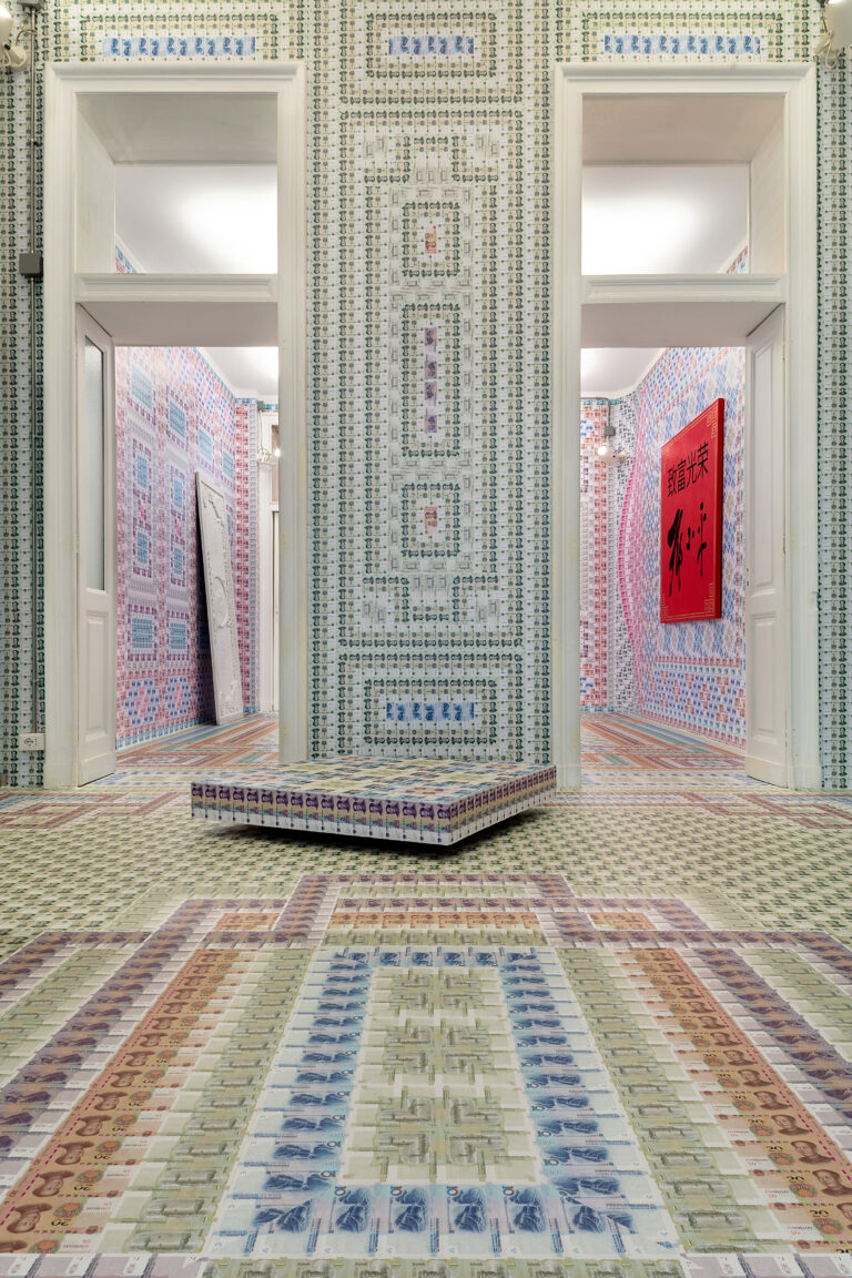 Gianni Colosimo e Luisa Bruni, Don Yuan, installation view at Riccardo Costantini contemporary, Torino. Photo Renato Ghiazza