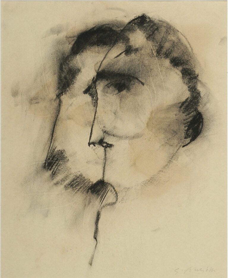 Gustavo Giulietti, “Doppio ritratto”, 1954. Foto: Archivio Giulietti