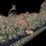 Il Giardino Incantato installazione immersiva di CamerAnebbia per Fondazione Pistoia Musei 2 A Pistoia si riscopre l'Arazzo dell’Adorazione con un'installazione immersiva