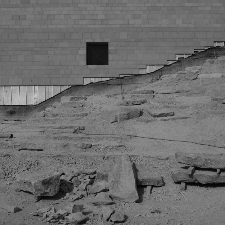 Il cantiere del Diriyah Art Futures. Courtesy Schiattarella Associati. Photo © Paolo Pellegrin