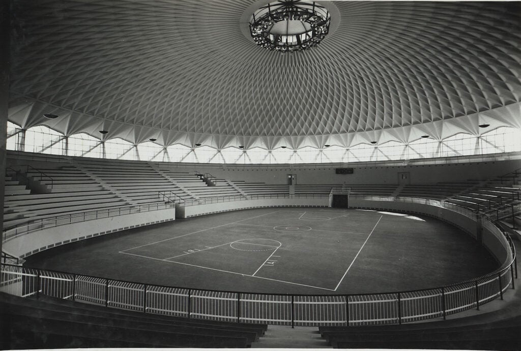 Il mitico Palazzetto dello Sport di Vitellozzi e Nervi a Roma riapre