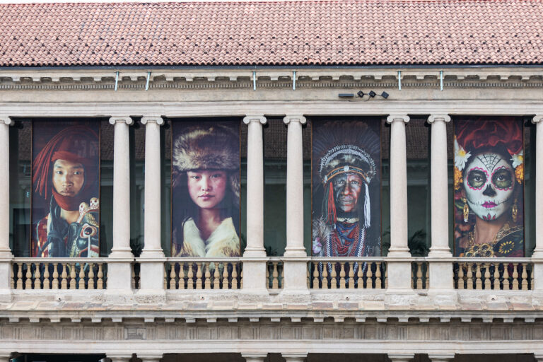 Jimmy Nelson, Humanity, installation view at Portrait Hotel, Milano, 2023