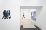 Julian Opie, Walking Figures, installation view at Galleria Valentina Bonomo, Roma, 2023. Photo © Christian Rizzo