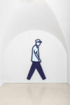 Julian Opie, Walking Figures, installation view at Galleria Valentina Bonomo, Roma, 2023. Photo © Christian Rizzo