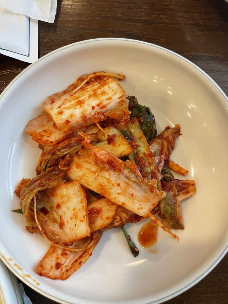 Kimchi, Seoul. Photo Cristina Zappa