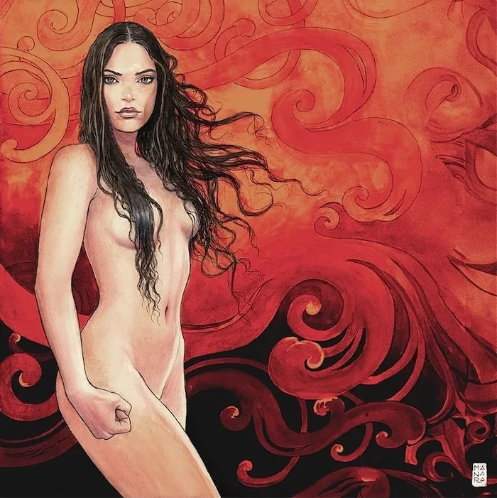 La copertina di "Red Light" disegnata da Milo Manara