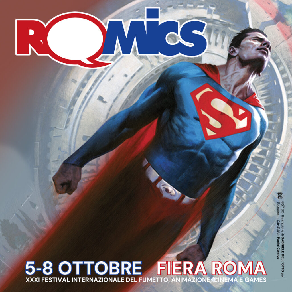 La locandina di Romics 2023