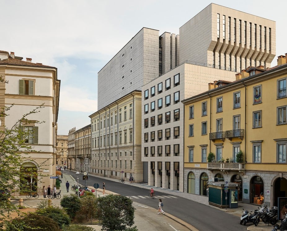 Inaugura il nuovo edificio-torre di Mario Botta per il Teatro alla Scala di Milano