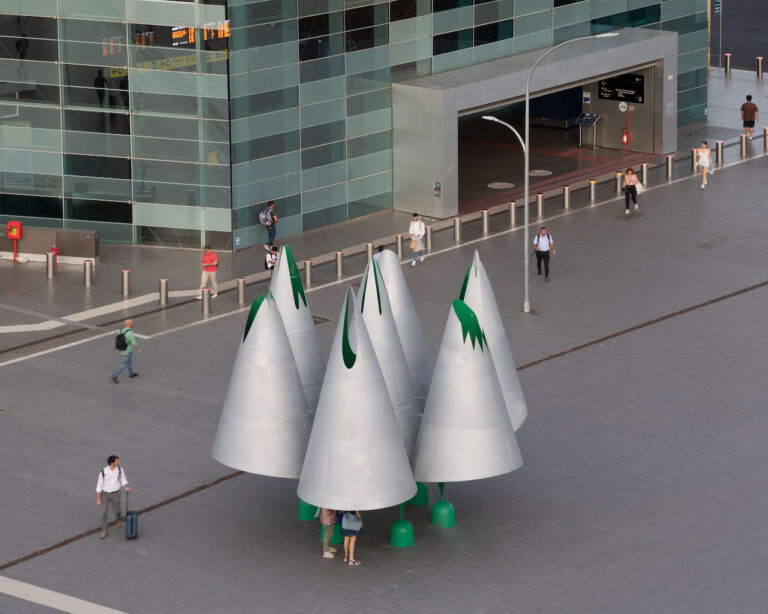 Lemonot, installazione Oasi dei Golosi, piazzale stazione Tiburtina, Roma. Photo © Flavia Rossi